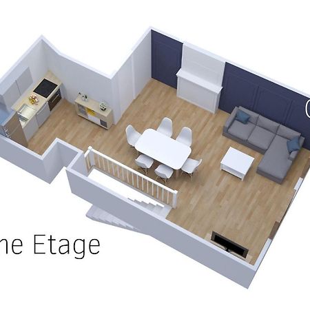 Le Double Pirou # 2 Appartements # Halte Auvergne Thiers Exterior photo