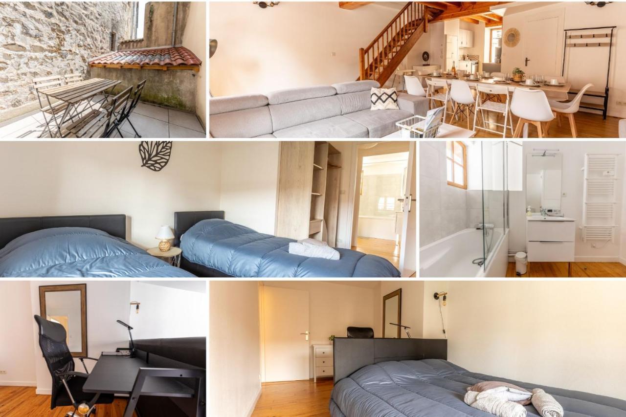 Le Double Pirou # 2 Appartements # Halte Auvergne Thiers Exterior photo