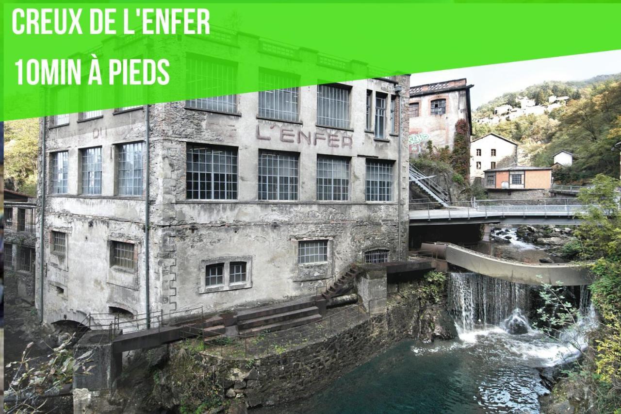 Le Double Pirou # 2 Appartements # Halte Auvergne Thiers Exterior photo